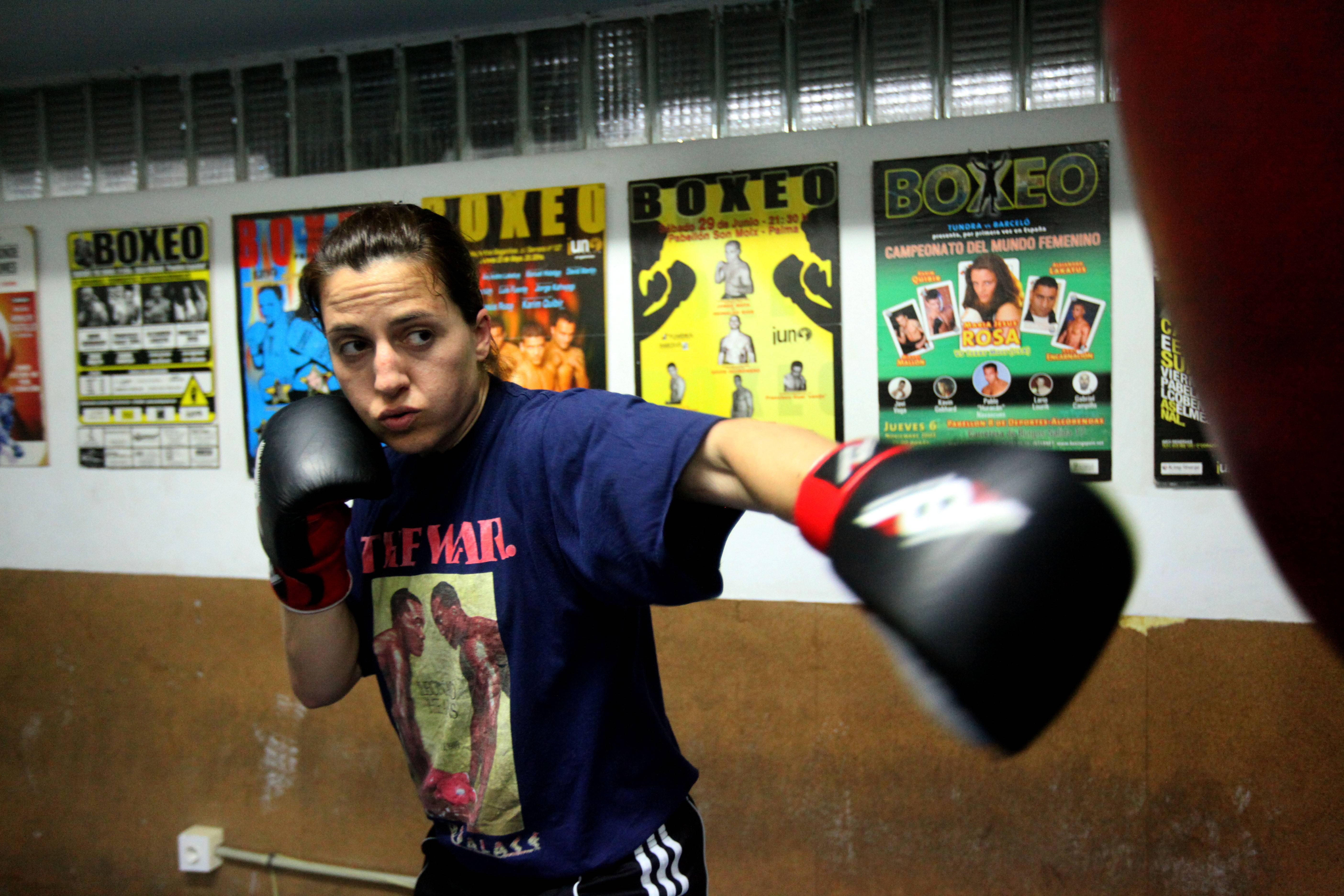 Susana Torres, durante su entrenamiento. / Lorena P. Durany