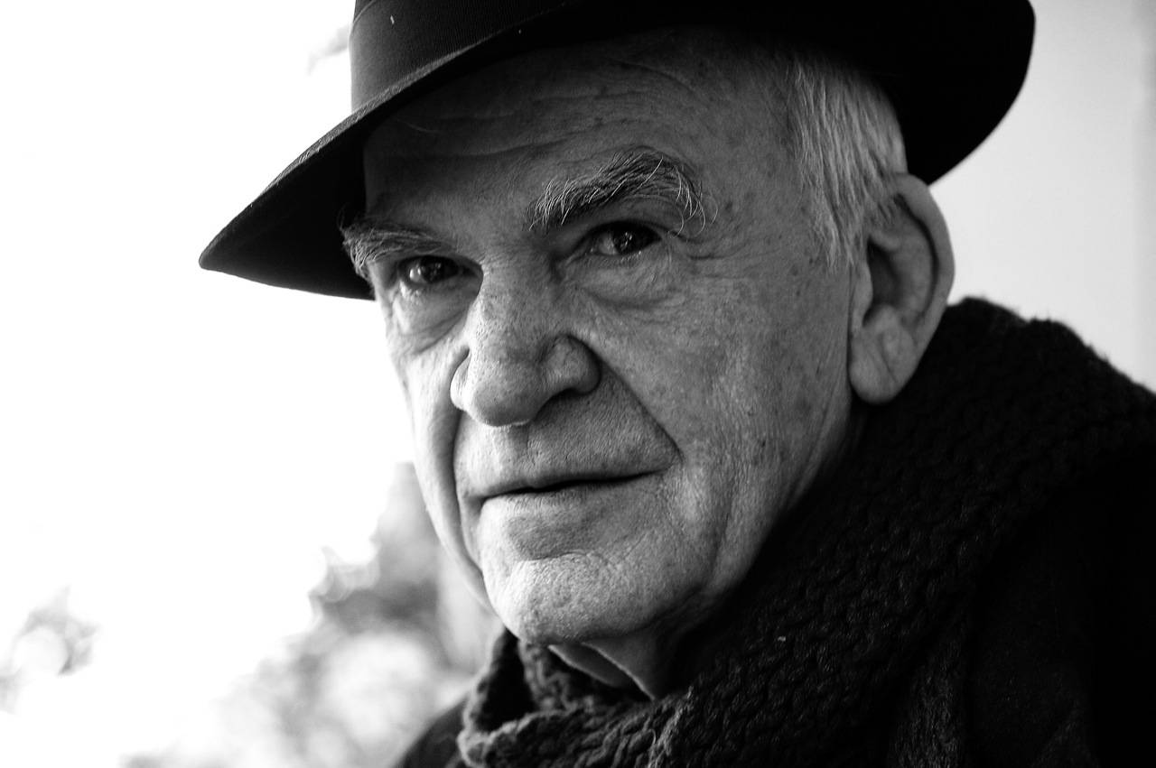 TO GO WITH AFP STORY BY SOPHIE PONS This handout picture released by French publishing house Gallimard shows Czech-born writer Milan Kundera on February 19, 2009 in Brno, a Moravian city, 200 kms from Prague. Czech-born writer Milan Kundera, 80, turned his back on his homeland once again when he failed to show up at a major conference on his work this weekend, May-30-31, 2009, in his southern home city of Brno- and said he's a 'French writer'. AFP PHOTO/HO/GALLIMARD/ NO SALES/NO ARCHIVE/RESTRICTED TO EDITORIAL USE